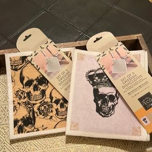 Go Eco Circoa Swedish dishcloths (10 total) Halloween 💀💀